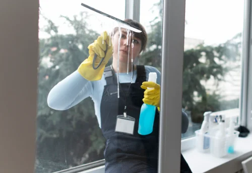 Nettoyage de vitres intérieures et extérieures à Bénévent-l'Abbaye